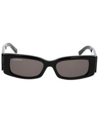 Balenciaga - Eyewear Rectangular Frame Sunglasses - Lyst