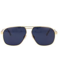Dior - Eyewear Cannage Aviator Sunglasses - Lyst