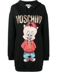Moschino - Logo Details Sweater - Lyst