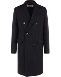 Ami Paris - Ami Double-Breasted Tailored Coat - Lyst