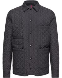 Moncler - Theoline Diamond-Quilted Padded Mid-Length Jacket - Lyst