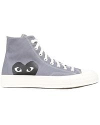 COMME DES GARÇONS PLAY - Half Heart Chuck Taylor '70 High Top Sneakers - Lyst