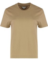 Bottega Veneta - Logo Short-Sleeved T-Shirt - Lyst
