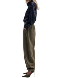 DARKPARK - Meg Satin Detachable Foulard Shirt - Lyst