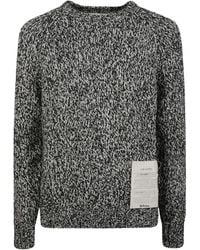 Ballantyne - Raw Diamond Crewneck Knitted Jumper - Lyst