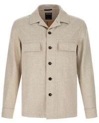 ZEGNA - Long-Sleeved Casual Jacket - Lyst
