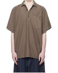Hed Mayner - Embroidered Pocket Polo T-Shirt - Lyst