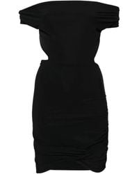 Amazuìn - Ester Cowl-Neck Minidress - Lyst