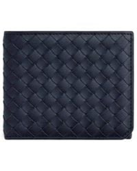 Bottega Veneta - Intrecciato Bi-Fold Wallet - Lyst
