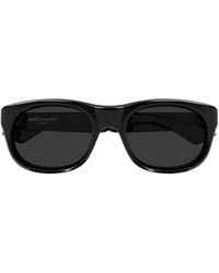 Saint Laurent - Eyewear Romy Rectangular Sunglasses - Lyst