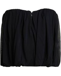 Isabel Marant - Solid-Color Strapless Cropped Top - Lyst