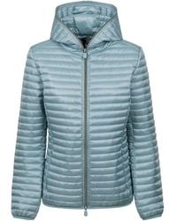Save The Duck - Quilted Hooded Jacket - Lyst