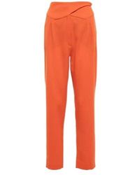 Blazé Milano - High-Waisted Casual Pants - Lyst