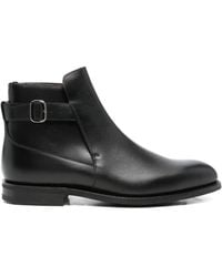 Church's - Buckle-Fastening Leather Ankle Boots - Lyst