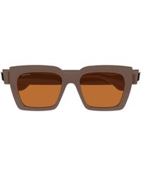 Gucci - Eyewear Cat-Eye Frame Sunglasses - Lyst