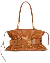 Balmain - Calfskin Leather Anthem Bag - Lyst