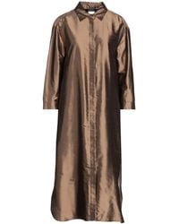 Max Mara - Simple Solid Color Shirt Dress - Lyst