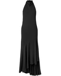 Alaïa - Asymmetric Flowy Midi Dress - Lyst