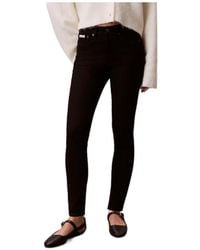 Calvin Klein - Logo-Patch Jeans - Lyst