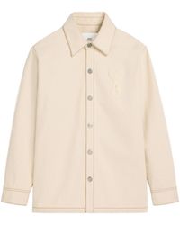 Ami Paris - Lapel Long Sleeve Shirt - Lyst