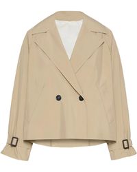 Weekend by Maxmara - Wkdboero Cropped Double-Breasted Jacket - Lyst