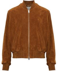 Ami Paris - Leather Jackets - Lyst