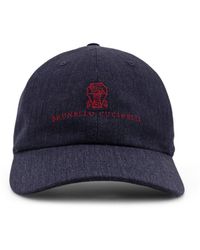 Brunello Cucinelli - Logo Baseball Hat - Lyst