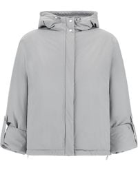 Herno - Long-Sleeved Hooded Padded Jacket - Lyst