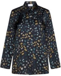 Marella - Printed Twill Shirt - Lyst