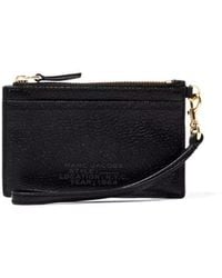 Marc Jacobs - Logo Embossed Top-Zip Wristlet - Lyst