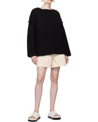 Jil Sander - Drop Shoulder Crew-Neck Jumper - Lyst