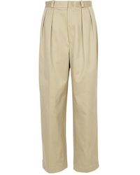 Nanamica - Wide-Leg Twill Casual Pants - Lyst