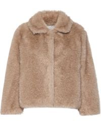 Max Mara - Faux Fur Short Coat - Lyst