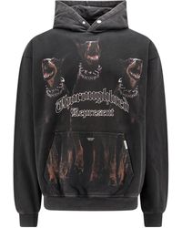 Represent - Logo Logo Hooded Sweater - Lyst