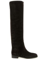 Gianvito Rossi - Zayne Suede Boots - Lyst