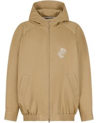 Marni - Logo Embroidered Zip-Up Jacket - Lyst