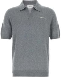 McQueen - Logo-Embroidered Short-Sleeve Top - Lyst