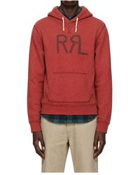 RRL - Ranch Logo Hoodie - Lyst