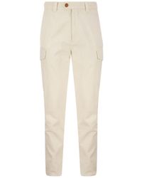 Brunello Cucinelli - Straight-Leg Cargo Pants - Lyst