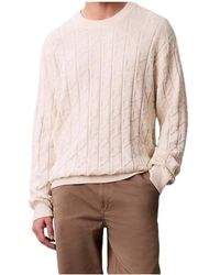Calvin Klein - Allover Emblem Logo Relaxed Jumper - Lyst