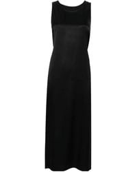 MM6 by Maison Margiela - Side-Slit Sleeveless Midi Dress - Lyst