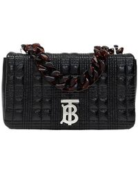 Burberry - Small Quilted Lola Shoulder Bag - Lyst