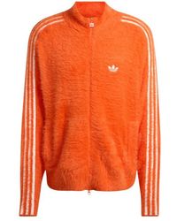 adidas - Originals Logo Detailed Zip-Up Jacket - Lyst