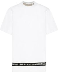 Helmut Lang - Logo Short-Sleeved T-Shirt - Lyst