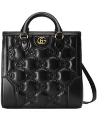 Gucci - Matelassé Mini Top Handle Bag - Lyst