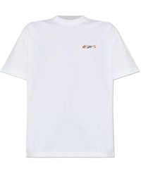 Off-White c/o Virgil Abloh - Flower Vase Regular Logo T-Shirt - Lyst