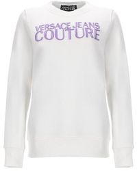 Versace - Jeans Couture Logo Sweatshirt - Lyst
