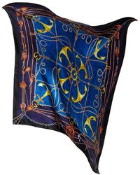 Gucci - 'Lungomare' Printed Silk Carré - Lyst
