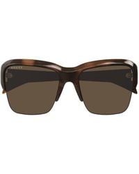 Gucci - Eyewear Square Frame Sunglasses - Lyst