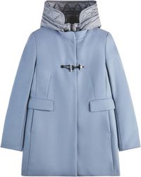 Fay - Toggle Wool-Blend Coat - Lyst